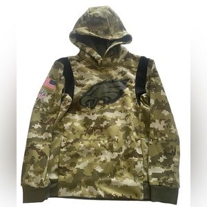 Youth Philadelphia Eagles 2021 Salute to Service hoodie